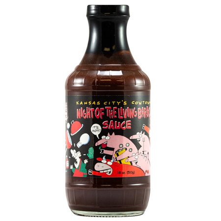 COWTOWN BBQ Cowtown Night of the Living BBQ Sauce 18 oz CT00810